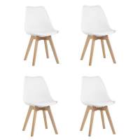 Стул FRANKFURT NEW белый 4 шт STOOL GROUP