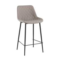 Барный стул Стул барный Arch экокожа серый STOOL GROUP