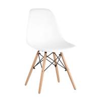 Стул Eames Style DSW белый (разборный каркас) STOOL GROUP
