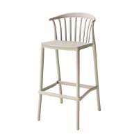 Стул полубарный Campo пластик бежевый STOOL GROUP