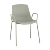 Пластиковый Стул Kaira пластик серо-зеленый STOOL GROUP