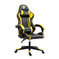 Кресло спортивное TopChairs Shadow черно-желтый STOOL GROUP