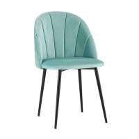 Стул Логан NEW велюр пыльно-голубой STOOL GROUP