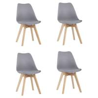 Стул FRANKFURT NEW серый 4 шт STOOL GROUP