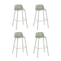 Барный стул Стул барный Mist серо-зеленый 4 шт STOOL GROUP