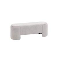Банкетка Taks букле светло-серый STOOL GROUP