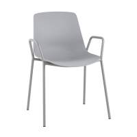 Пластиковый Стул пластик серый STOOL GROUP