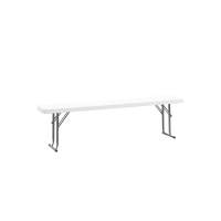 Мебель для ресторана Скамейка складная 152*25*42 см белая STOOL GROUP для кафе