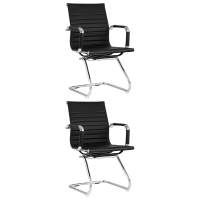 Кресло для посетителей TopChairs Visit черное 2 шт. STOOL GROUP