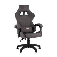 Геймерское Кресло спортивное TopChairs MG-7036 ткань серый