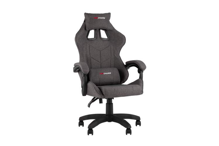 Кресло спортивное TopChairs MG-7036 ткань серый