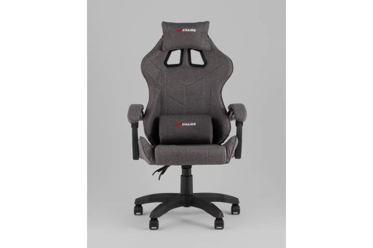 Кресло спортивное TopChairs MG-7036 ткань серый-2