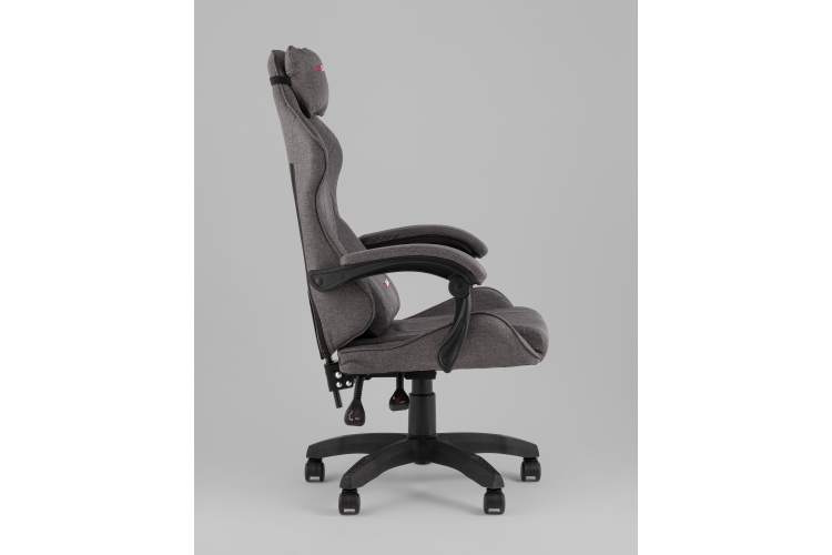 Кресло спортивное TopChairs MG-7036 ткань серый-5