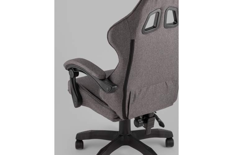 Кресло спортивное TopChairs MG-7036 ткань серый-6