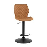 Барный стул Стул барный Dome экокожа коричневый STOOL GROUP