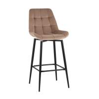 Барный стул Стул барный Флекс с поворотным механизмом велюр капучино STOOL GROUP