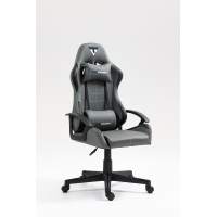 Кресло спортивное TopChairs Wyvern серо-черный STOOL GROUP