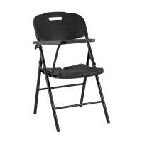 Стул складной банкетный со столиком черный STOOL GROUP