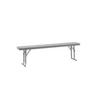Скамейка складная 152*25*42 см серая STOOL GROUP