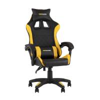 Геймерское Кресло спортивное TopChairs MG-7043 черно-жёлтый