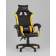 Кресло спортивное TopChairs MG-7043 черно-жёлтый
