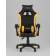 Кресло спортивное TopChairs MG-7043 черно-жёлтый