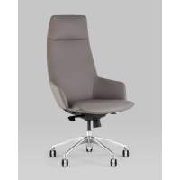 Кресло руководителя TopChairs Bow серый STOOL GROUP