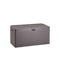 Стол-сундук Кейт пластик 110*55 см 276 л коричневый STOOL GROUP