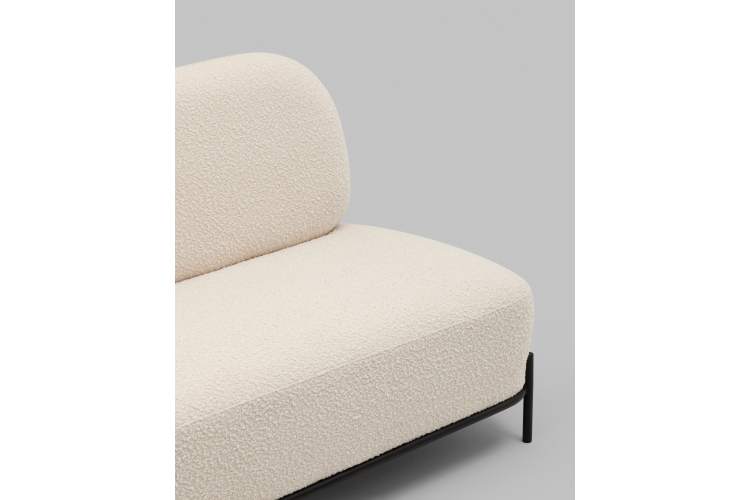 Диван Стоун new ткань букле молочный STOOL GROUP-6