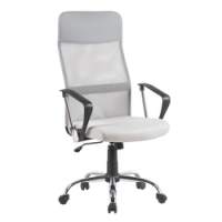 Кресло офисное TopChairs Benefit NEW серое NC STOOL GROUP
