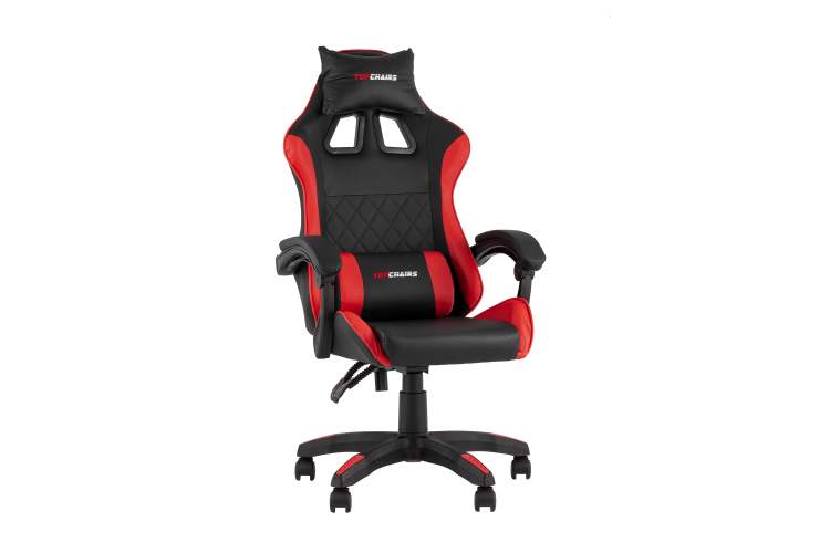 Кресло спортивное TopChairs MG-7043 черно-красный
