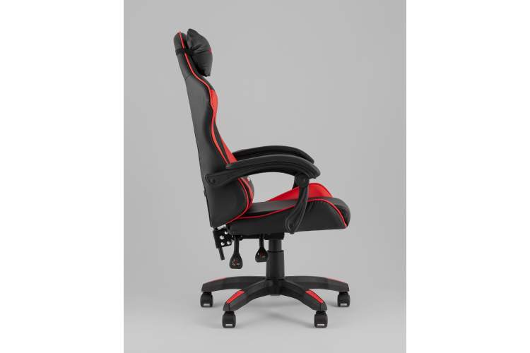 Кресло спортивное TopChairs MG-7043 черно-красный-3