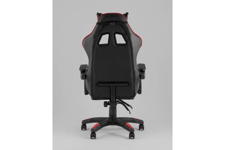 Кресло спортивное TopChairs MG-7043 черно-красный-4
