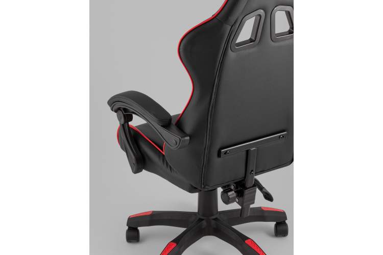 Кресло спортивное TopChairs MG-7043 черно-красный-6