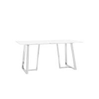 Стол обеденный Даллас 160*90 белый стеклянный STOOL GROUP