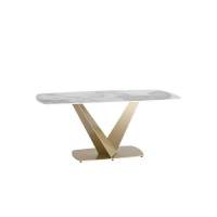 Стол обеденный Аврора 180*90 керамика светлая STOOL GROUP