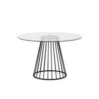 Стол обеденный Ливерпуль 120*120 стекло STOOL GROUP