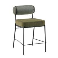 Стул полубарный Ponpoun зелёный STOOL GROUP