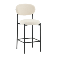 Стул полубарный Бриф DD букле молочный STOOL GROUP