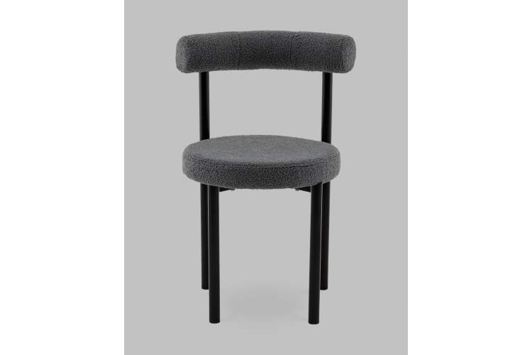 Стул обеденный Флорео букле темно-серый STOOL GROUP-2