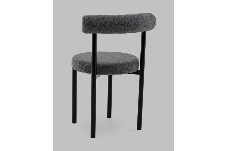 Стул обеденный Флорео букле темно-серый STOOL GROUP-3