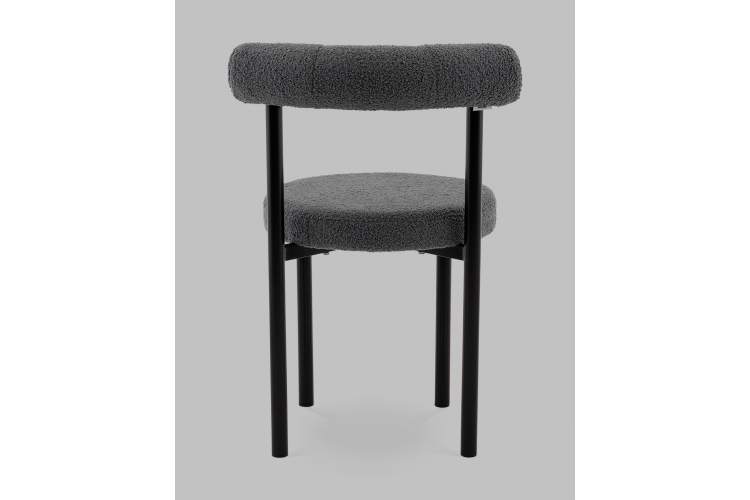 Стул обеденный Флорео букле темно-серый STOOL GROUP-4