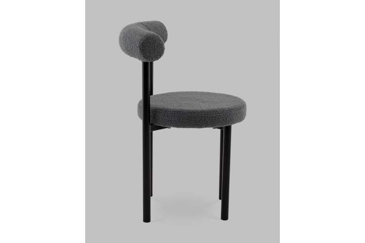 Стул обеденный Флорео букле темно-серый STOOL GROUP-5