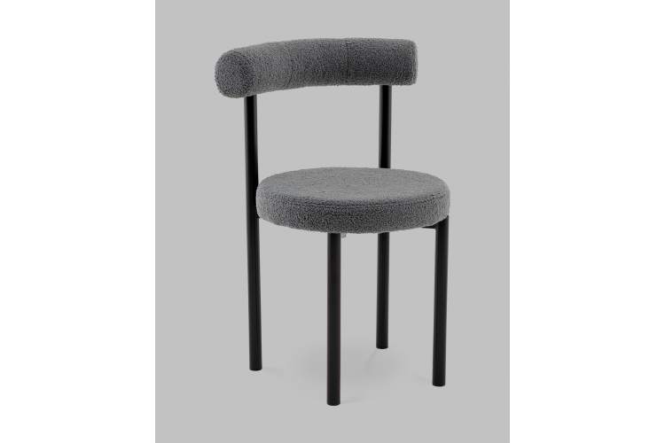 Стул обеденный Флорео букле темно-серый STOOL GROUP-1