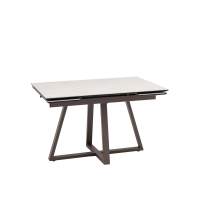 Стол Керас 120-180/80/75, столешница керамика Carmen light grey STOOL GROUP
