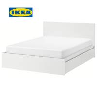 Кровать МАЛЬМ MALM 4 ящика 160х200 ИКЕА