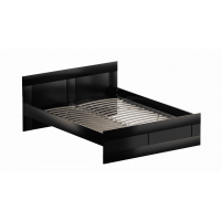 Двуспальная BRIMNES / СИРИУС кровать160х200, цвет Дуб Венге IKEA