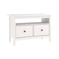 САГА тумба 2 ящика белая ИКЕА (IKEA)