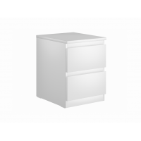 Тумба ИКЕА (IKEA) Тумба МАЛЬТА с двумя выдвижными ящиками, цвет белый