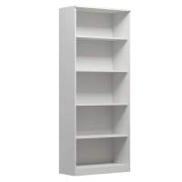 Книжный шкаф ikea BRIMNES / СИРИУС стеллаж широкий, с пятью полками, цвет белый